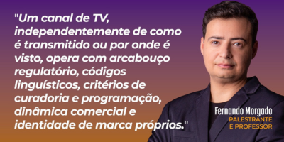 Diálogos ABERT: YouTube não é canal de TV