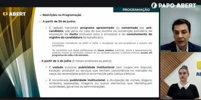 Papo ABERT orienta radiodifusores sobre regras para a cobertura das Eleições 2026