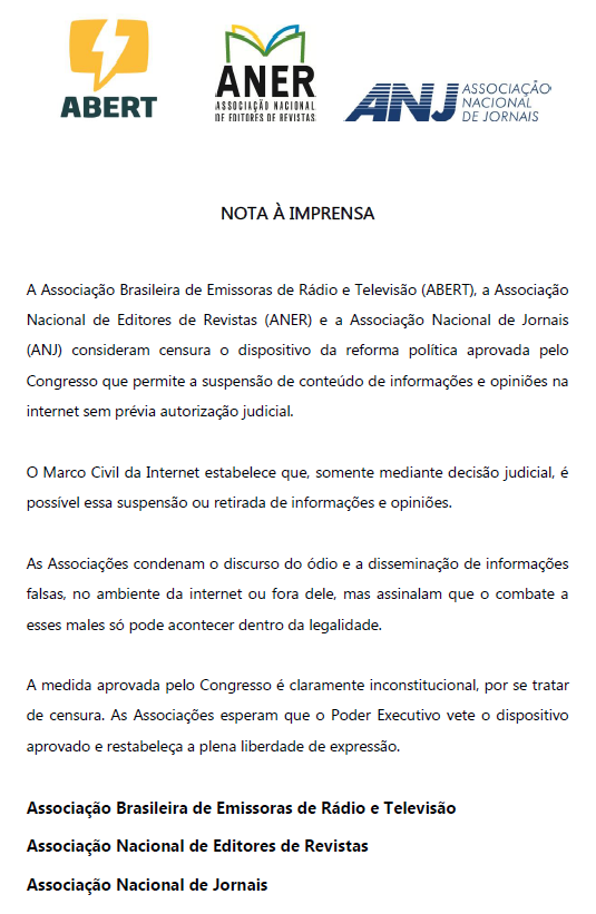 nota conjunta