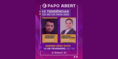 Papo ABERT debaterá tendências do setor em 2026